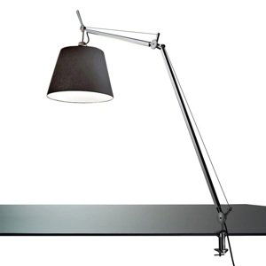 ARTEMIDE - Stolová lampa Tolomeo Mega Tavolo - strieborná/čierna 360 mm