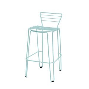 ISIMAR - Vysoká barová stolička MENORCA - modrá