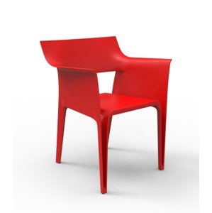 VONDOM - Stolička PEDRERA - červená
