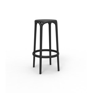 VONDOM - Barová stolička BROOKLYN - čierna