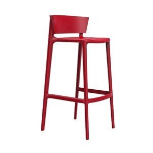 VONDOM - Barová stolička AFRICA - červená