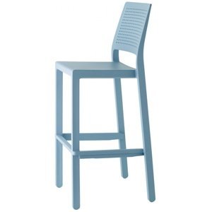 SCAB - Nízka barová stolička EMI - modrá