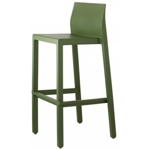 SCAB - Barová stolička KATE nízka - zelená