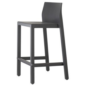 SCAB - Barová stolička KATE nízka - antracitová