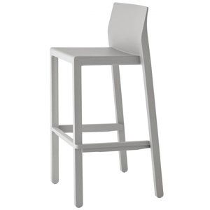 SCAB - Barová stolička KATE nízka - sivá