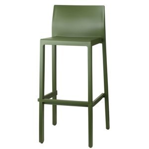 SCAB - Barová stolička KATE vysoká - zelená