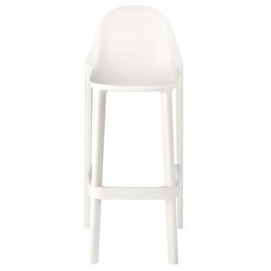 SCAB - Barová stolička PIU nízka - biela