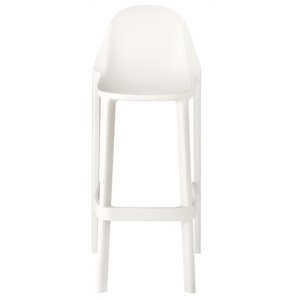SCAB - Barová stolička PIU vysoká - biela