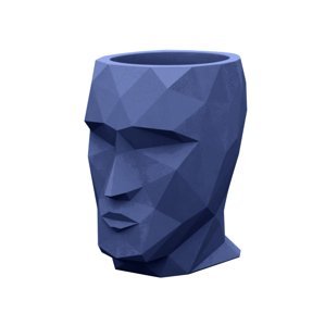 VONDOM - Kvetináč ADAN Basic 49x68x70 - modrý