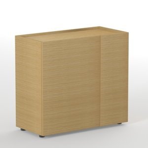 NARBUTAS - Kancelárska skriňa PLANA 90x40x81,4 cm - dyha