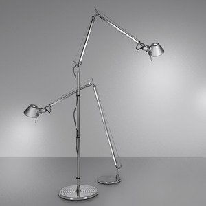 ARTEMIDE - Stojaca lampa Tolomeo Reading Floor LED