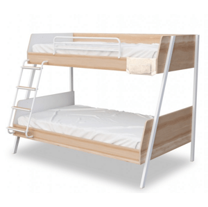 ČILEK - Študentská poschodová posteľ (90x200-120x200 cm) Duo dub
