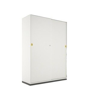 DIEFFEBI - Skriňa PRIMO s posuvnými dverami, 160x45x165 cm