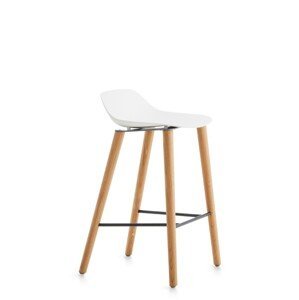 CRASSEVIG - Barová stolička POLA LOW, výška 65 cm