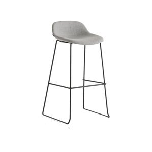 CRASSEVIG - Čalúnená barová stolička POLA LOW, výška 73 cm