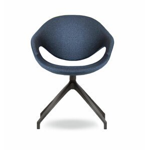 TONON - Otočná čalúnená stolička MOON