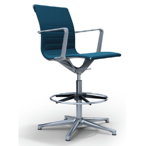 ICF - Barová stolička UNA STOOL 308 s operadlami