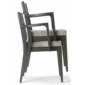 ACCENTO - Stohovateľná stolička ALOE PSTK STACKABLE s podrúčkami