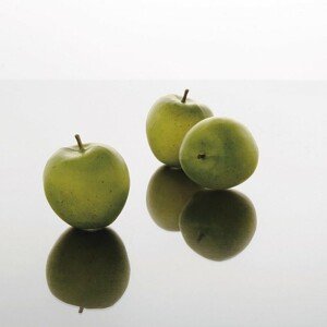 ADRIANI E ROSSI - Dekorácia umelé jablko - zelené 3ks