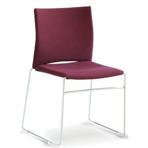 RIM - Konferenčná stolička WEB 002 s čalúneným sedadlom a opierkou