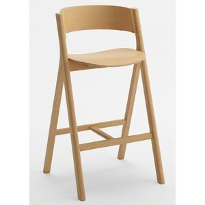 CANTARUTTI - Barová stolička WHY 3.02.0 - drevená