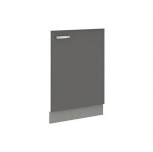 Predný panel na vstavanú kuchynskú umývačku Grey NAR G-72, šírka 60 cm%