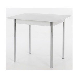 Jedálenský stôl Köln I 90x65 cm, biely%