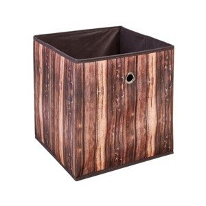 Úložný box Wuddi 2, motív dreva%