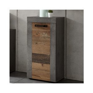Kúpeľňová úložná skrinka Indiana, vintage optika dreva%