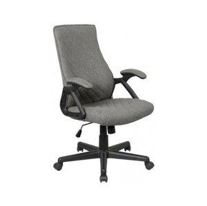 Kancelárska stolička Lineus, šedá tkanina%