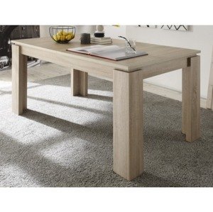 Jedálenský stôl Universal 160x90 cm, dub sonoma%