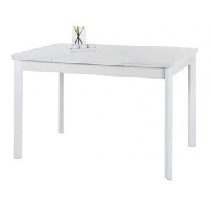 Jedálenský stôl Bremen II 90x65 cm, biely%