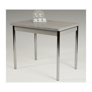 Jedálenský stôl Hamburg Aj 110x70 cm, sivý betón%