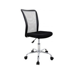 Kancelárska stolička Spirit, čierna/sivá%