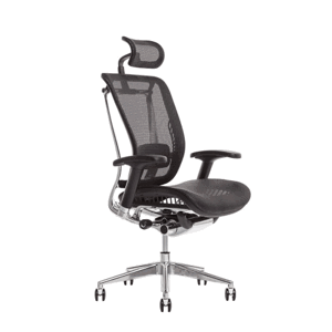 Kancelárska ergonomická stolička Office Pro LACERTA — viac farieb, nosnosť 150 kg Čierna