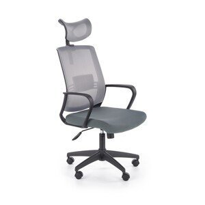 Kancelárska otočná stolička ARSEN — látka, sivá