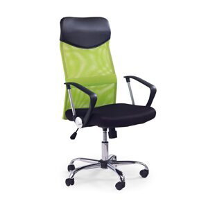 Kancelárska otočná stolička VIRE - látka, sieť, viac farieb Zelená