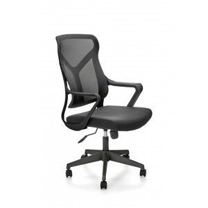 Kancelárska otočná stolička SANTO — čierna
