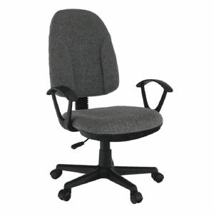 Kancelárska stolička DEVRI — látka, šedá