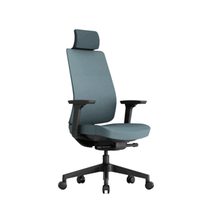 Kancelárska ergonomická stolička OFFICE More K50 — čierna, viac farieb Modrá