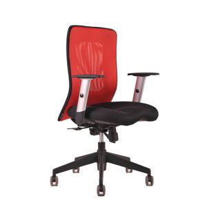Kancelárska stolička na kolieskach Office Pro CALYPSO - s podrúčkami Červená 13A11
