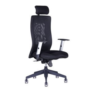Kancelárska stolička na kolieskach Office Pro CALYPSO GRAND SP1 – s podrúčkami Čierna 1111