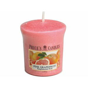 Price´s FRAGRANCE votivná sviečka Ružový grapefruit - horenie 15h