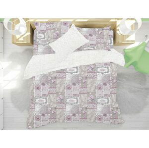 Gipetex Natural Dream Talianská obliečka 100% bavlna Chic Rosa - 140x220 / 70x90 cm