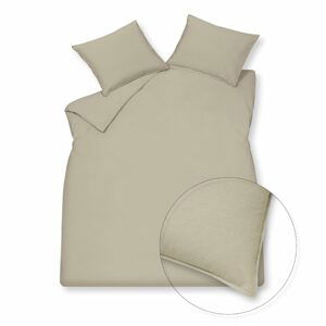 Vandyck Luxusná bavlnená obliečka VANDYCK Washed Cotton Stone - 140x200 / 70x90 cm