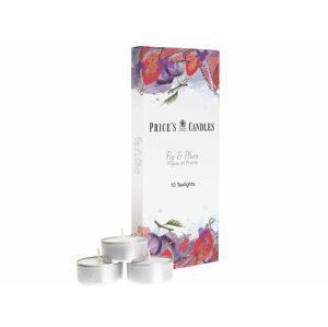 Price´s Price's vonné čajové sviečky Fig & Plum 10ks