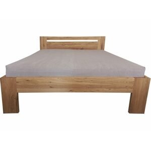 Oak´s Dubová masivní postel Grandioso - dub rustik - 180x200 cm