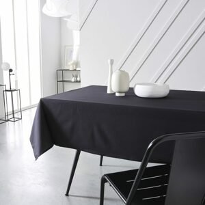 TODAY teflonový obrus Prestige 100% bavlna Fusain - tm. sivá - 150x250 cm