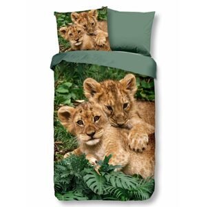 Good Morning Obliečky Good Morning 100% bavlna Lion cubs 140x200/70x90 cm