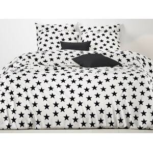 Mistral Home obliečka 100% bavlna Portland stars Black positive 140x200/70x90cm